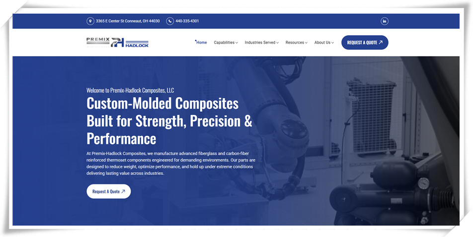 Premix-Hadlock Composites logo